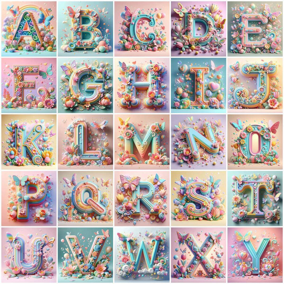 Photography Font - Huacan-Peinture au diamant avec papillon et