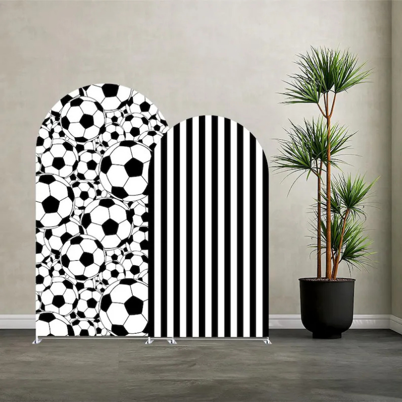 Photography Black And White - Toile de fond arquée VIKAMA noir
