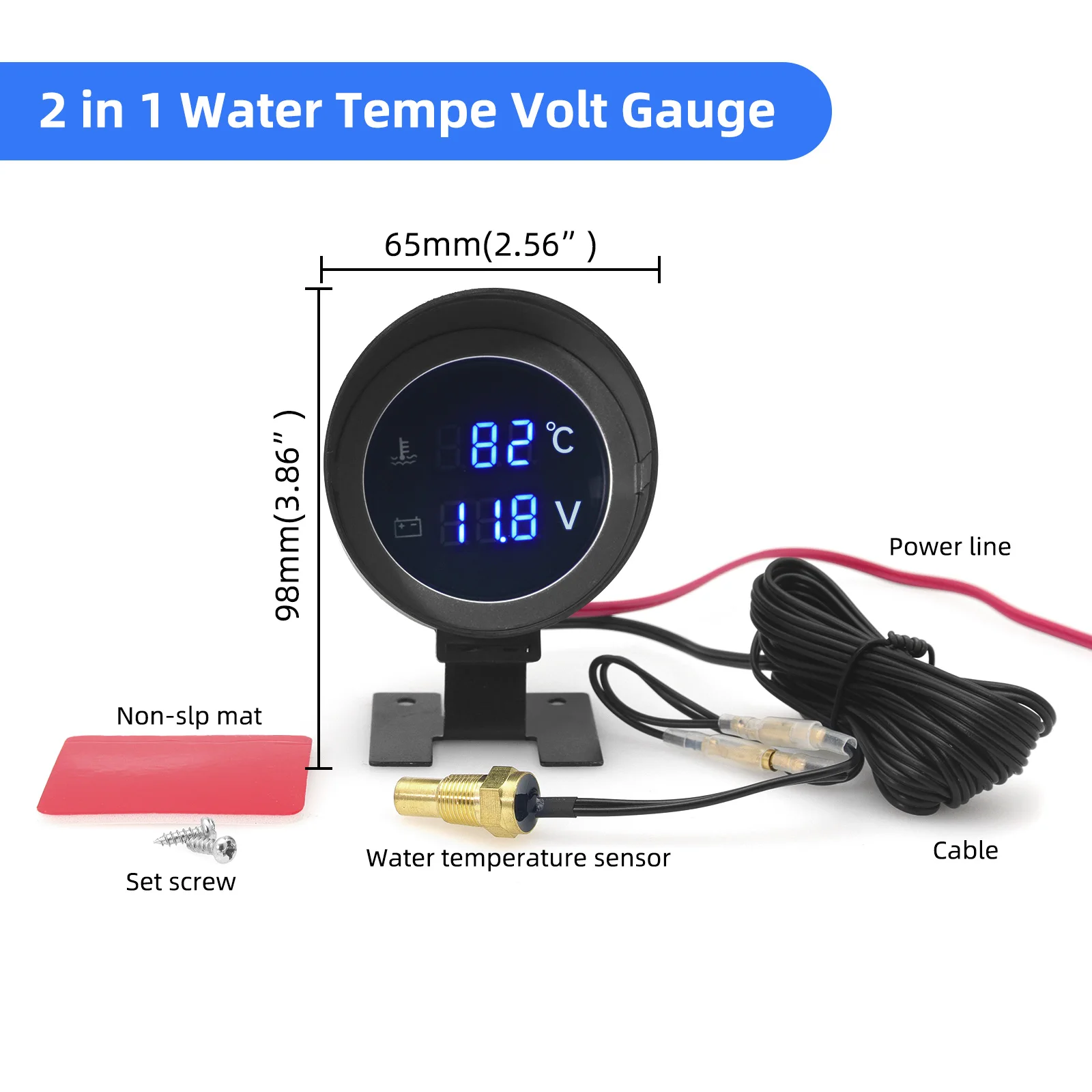 Jauge de température d'eau num - Light Meter Incident avis et prix