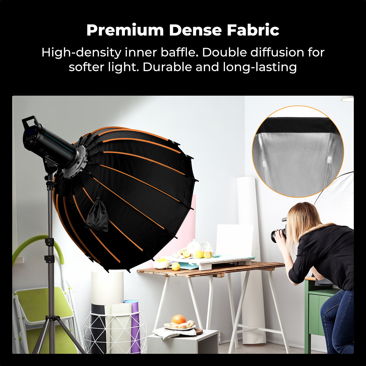 K&F CONCEPT Boîte à lumière pa - Photography Umbrella Diffuser avis et prix