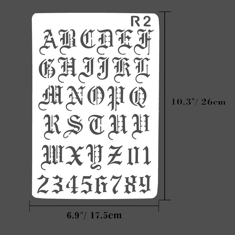 Pochoirs de superposition creu - Photography Font avis et prix