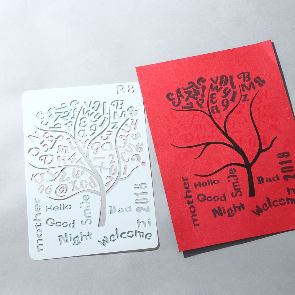 Pochoirs de superposition creu - Photography Font avis et prix