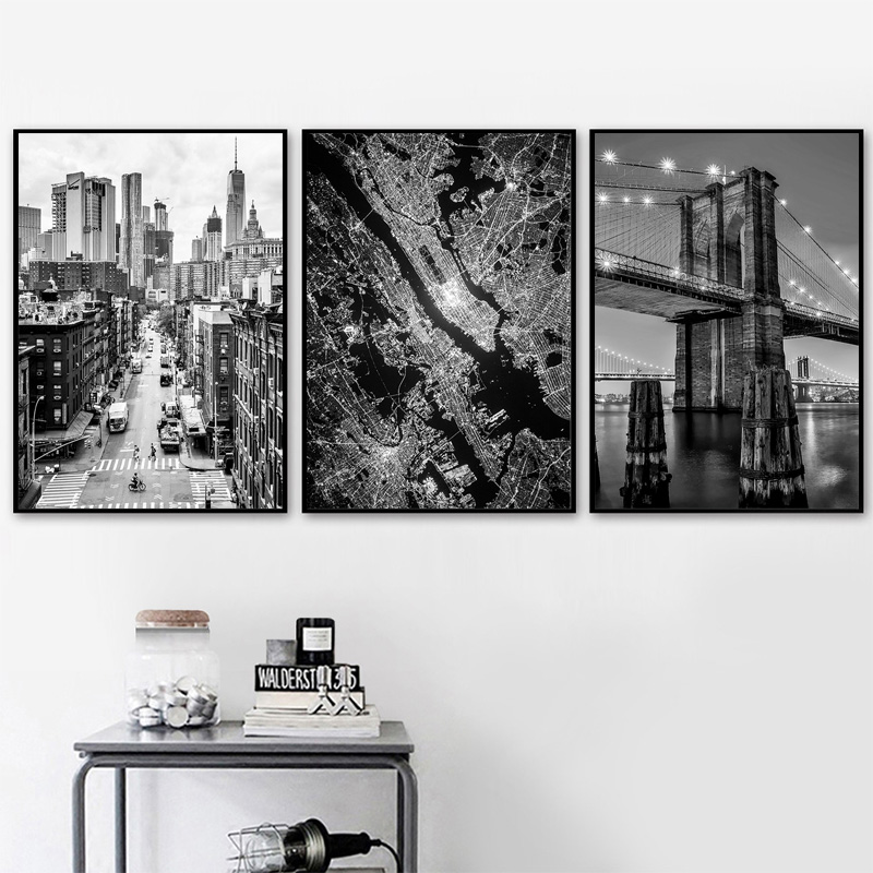 Peinture sur toile sans cadre, - Photography Black And White avis et prix