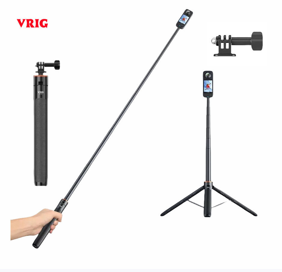 Trépied extensible Vrig 140 cm - Camera Tripod Carbon avis et prix