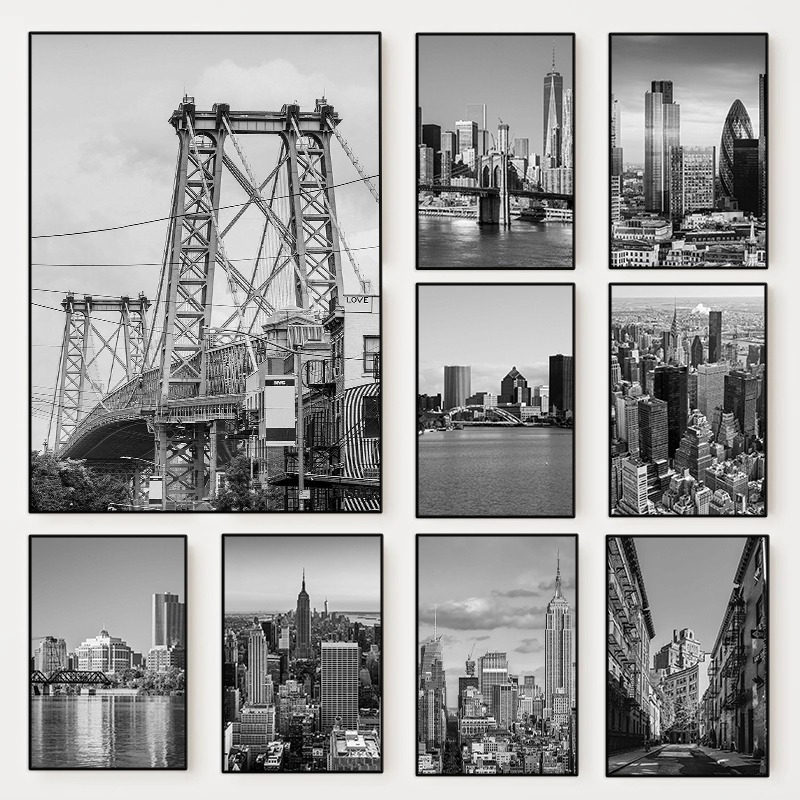 Affiche photo noir et blanc de - Photography Mapped avis et prix