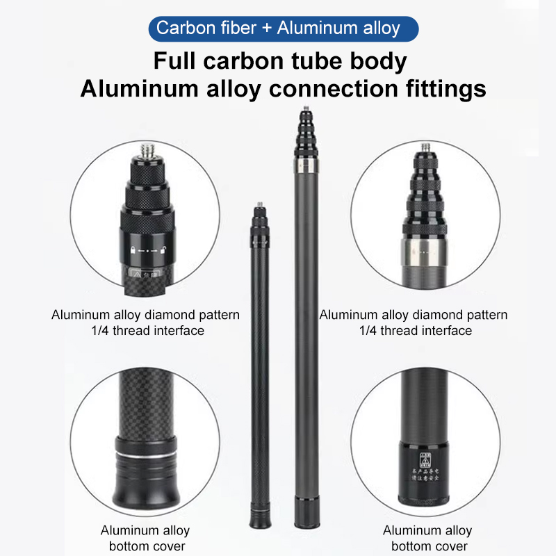 HONGDAK 3m monopode évolutif e - Camera Tripod Carbon avis et prix