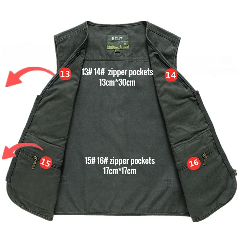 Gilet multi-poches pour hommes - Photography Jacket avis et prix