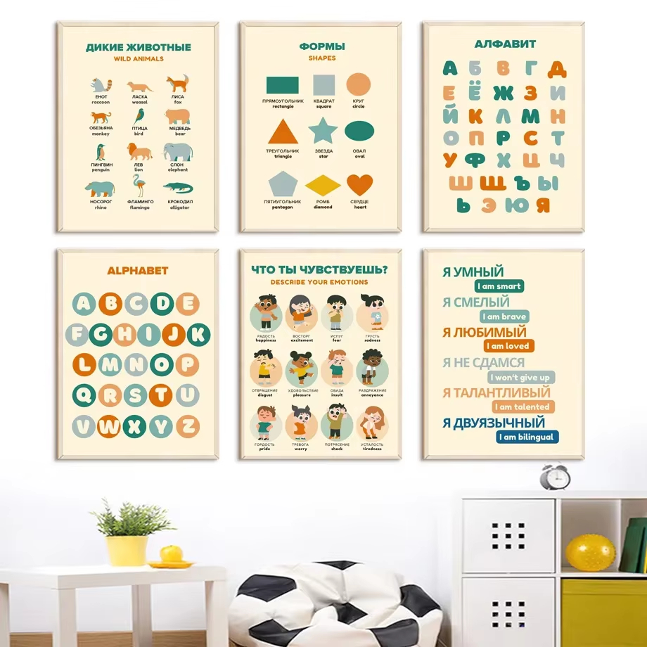 Affiche d'art éducatif russe,  - Photography Font avis et prix