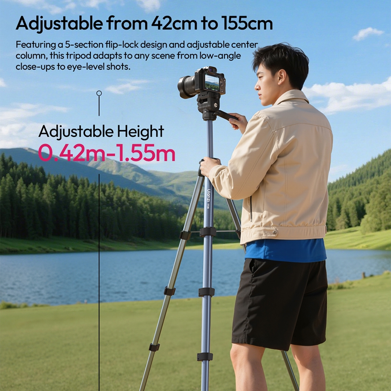Trépied de voyage pour caméra  - Camera Tripod Carbon avis et prix