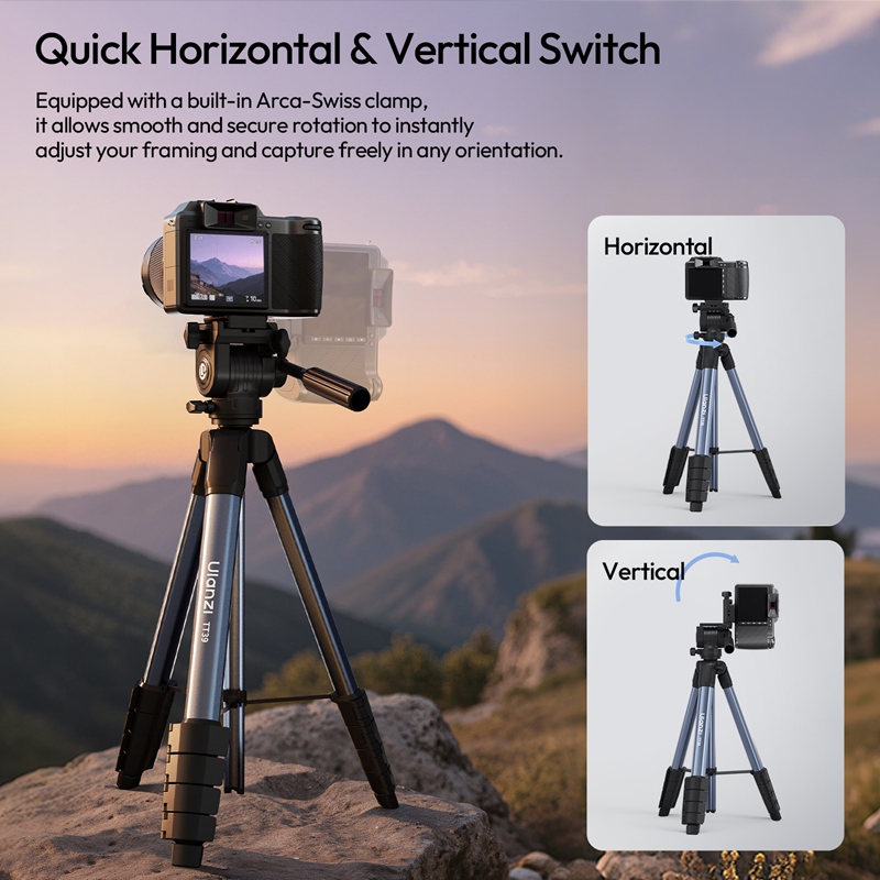 Trépied de voyage pour caméra  - Camera Tripod Carbon avis et prix