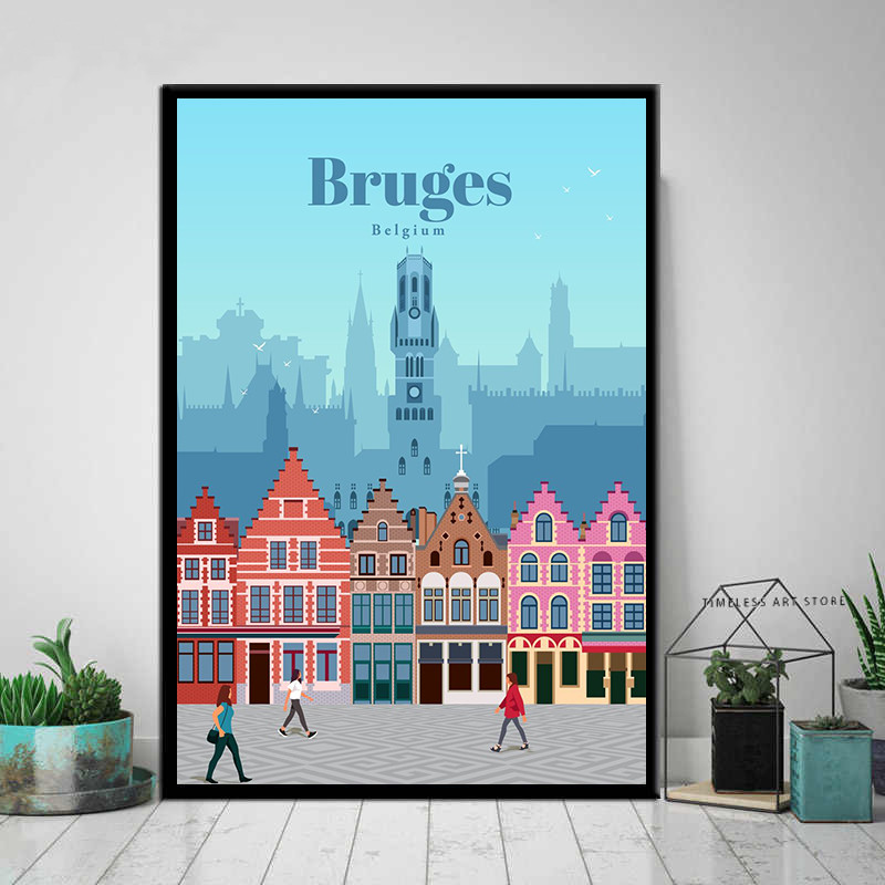 Affiches murales vintage rétro - Photography Mapped avis et prix