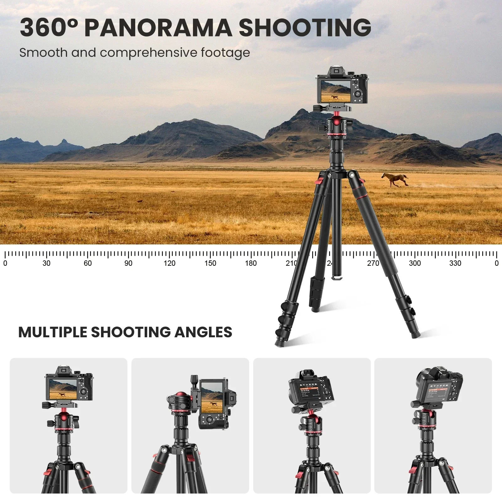EVUMO GF2 trépied de voyage 1. - Camera Tripod Carbon avis et prix