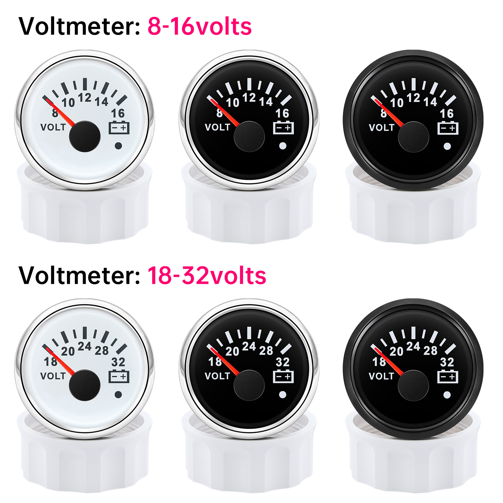 Voltmètre 52mm, 7 couleurs, ré - Light Meter Incident avis et prix