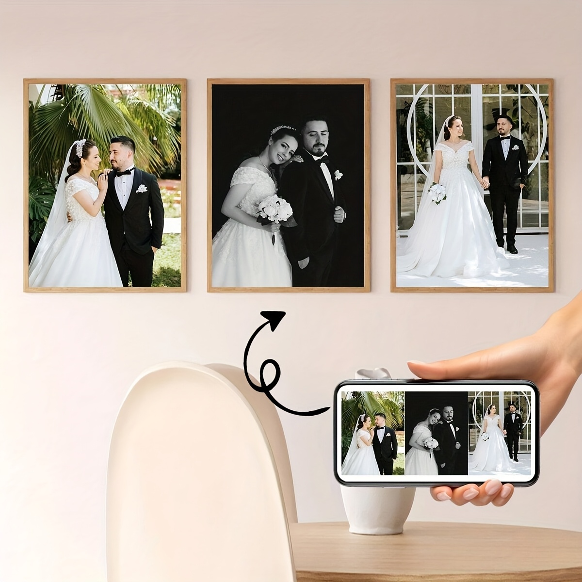 Affiche en toile carrée person - Photography Image avis et prix