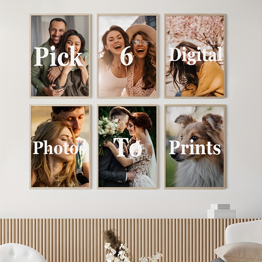 Lot de 6 impressions sur toile - Photography Image avis et prix