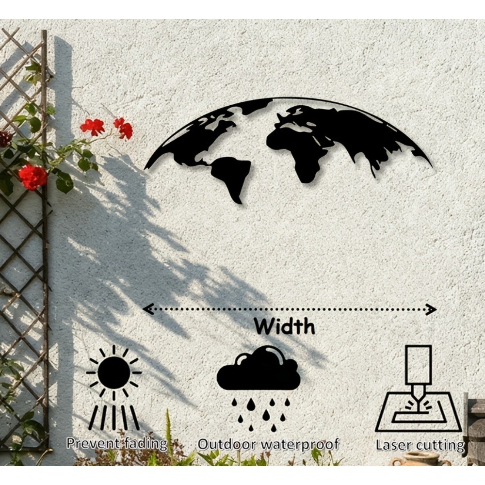 Décoration murale en métal 2D  - Photography Mapped avis et prix