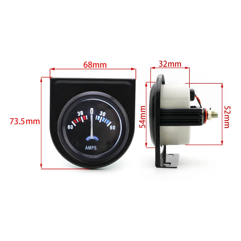 2 pouces 52mm ampèremètre de v - Light Meter Incident avis et prix